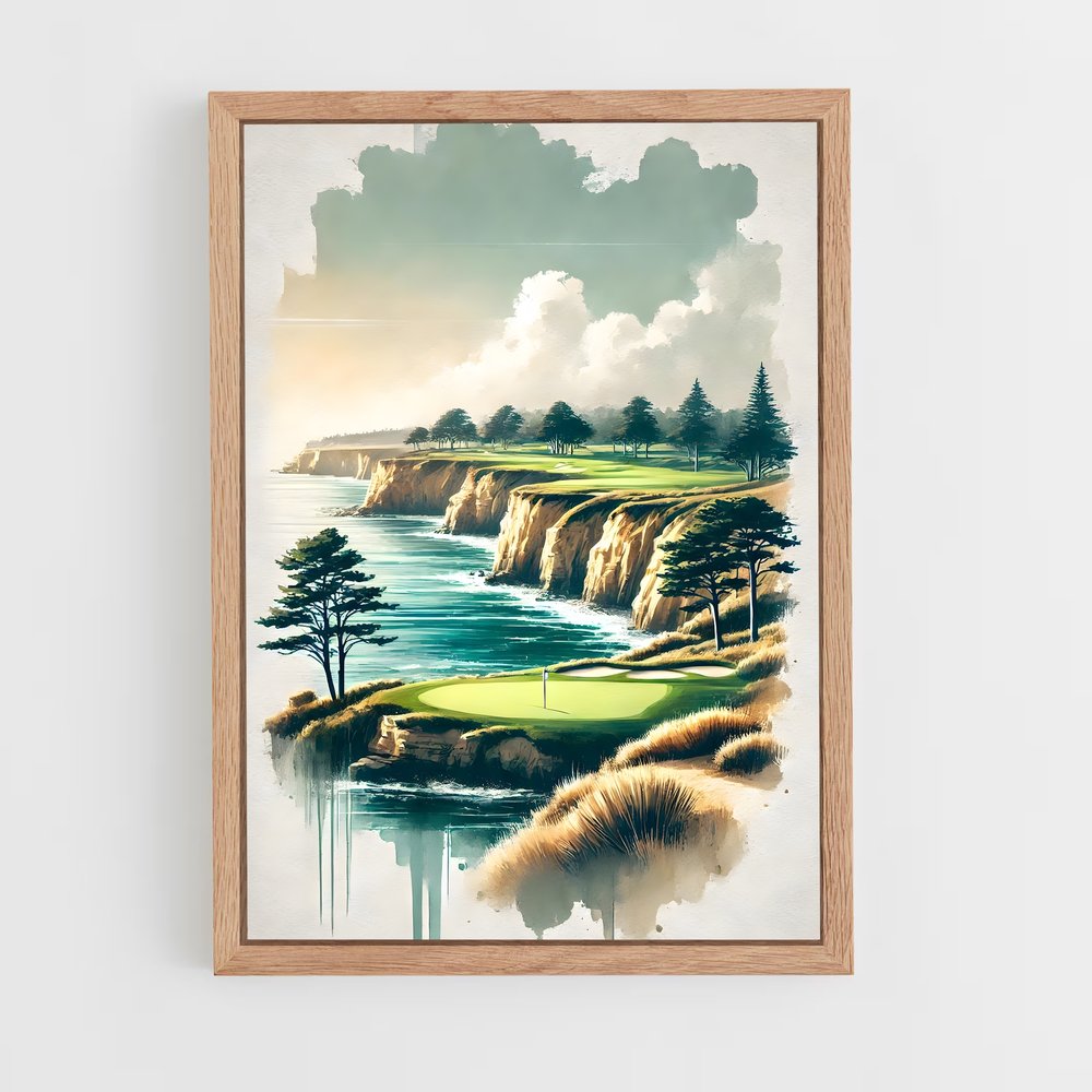 Poster Fairway to Paradise – affiche Golf (vue 4)